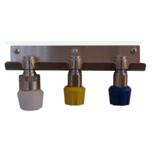 Schuim/spoel/desinfectie nozzle en nozzle houder