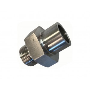 1/2" BSP 60° Lasnippel