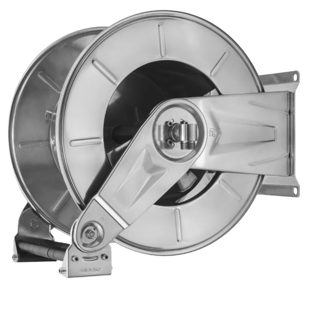 Slanghaspel met slanggeleider HR6000 - Maximum 60 meter - Voor 1/4", 3/8", 1/2" slang